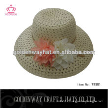 Chapeaux de paille pliants pour les filles